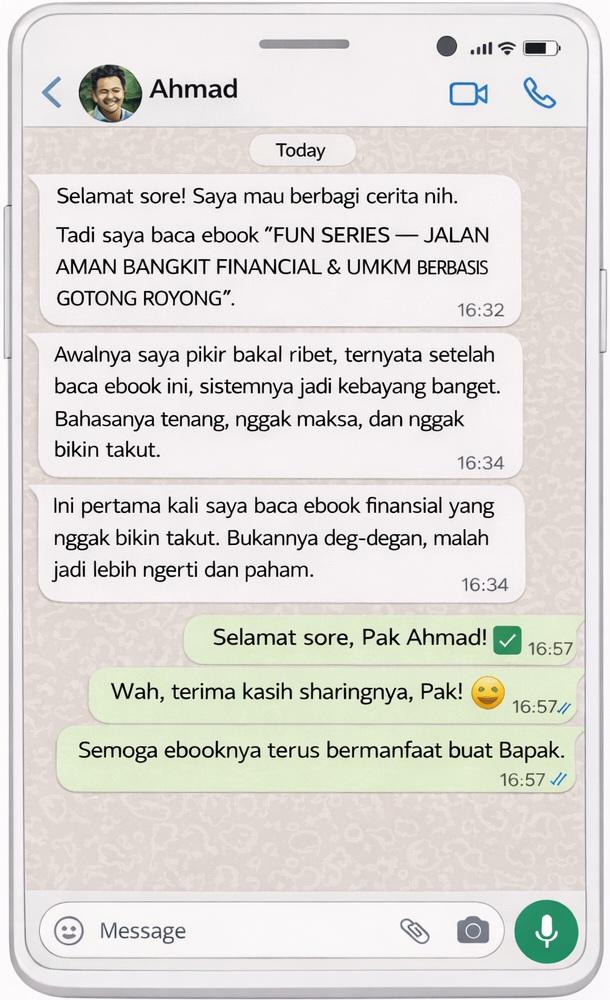 Testimoni Pembaca Ebook Fun Series Jalan Aman