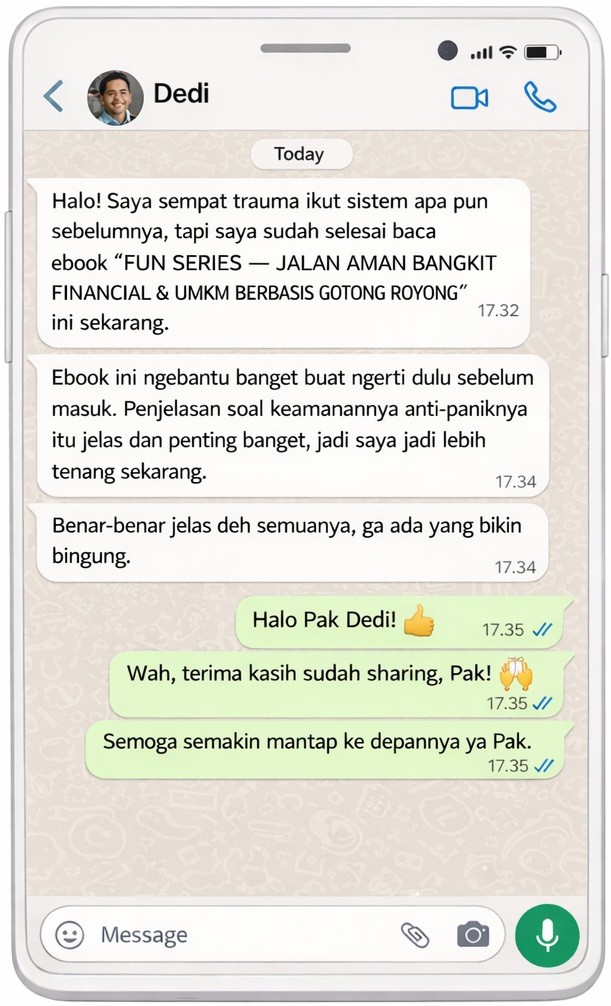 Testimoni Pembaca Ebook Fun Series Jalan Aman